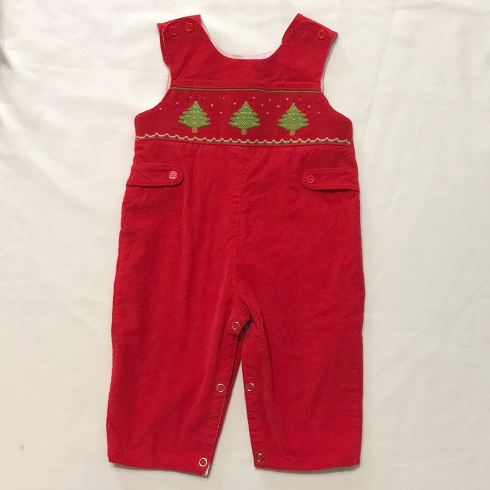 Corduroy Christmas Smock